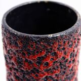 Vintage West Germany lava texture vase