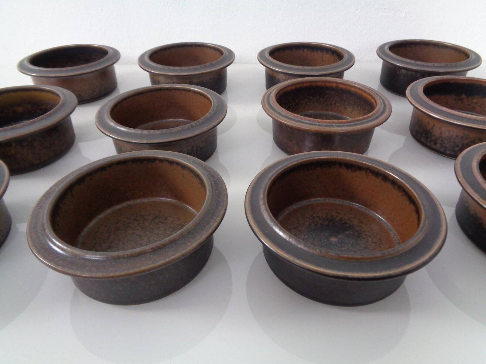 Ruska Bowls by Ulla Procope for Arabia, 1960s, Set of 6