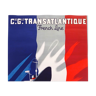 Affiche ancienne Paul Colin - Cie Générale Transatlantique