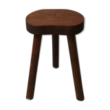 Tripod wood stool