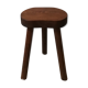 Tabouret tripode en bois