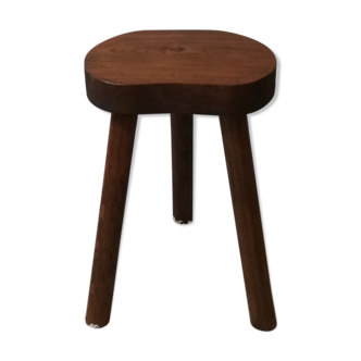 Tripod wood stool