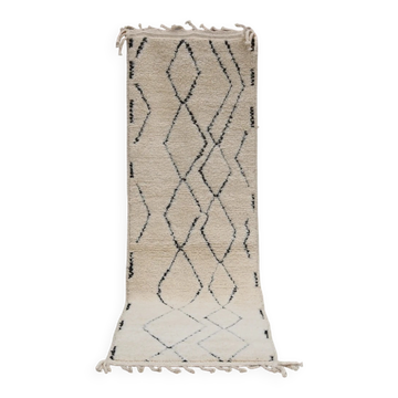 Tapis Beni Ouarain, 295 x 90 cm - R317