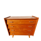 Vintage chest of drawers with tapered legs