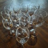 Verre en cristal sieur d'Arques
