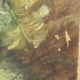 Still life from the early 20th century, oil on cardboard signed Lance