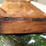 Asian wooden spice box