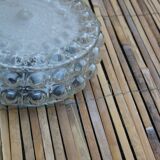 Moulded glass ceiling light