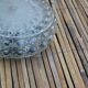 Moulded glass ceiling light
