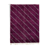 Modern Moroccan carpet dark pink contemporary art 150x180cm