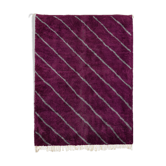 Tapis marocain moderne rose foncé art contemporain 150x180cm
