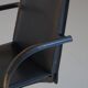 Leather office armchair Fasem Italia edition