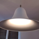 Suspension Pantop blanche par Verner Panton pour Verpan 80s