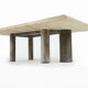 Brutalist Coffee Table by Pia Manu, Belgium, 1970s