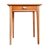 Old wooden drawer table