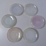 6 cups arcopal pastel iridescent harlequin