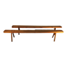 Pair of benches, XX th