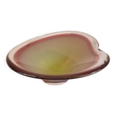 Glass coupe sommerso by Paul Kedelv