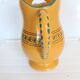 Large vintage ceramic cat pitcher – Hand Decor – French craftsmanship –