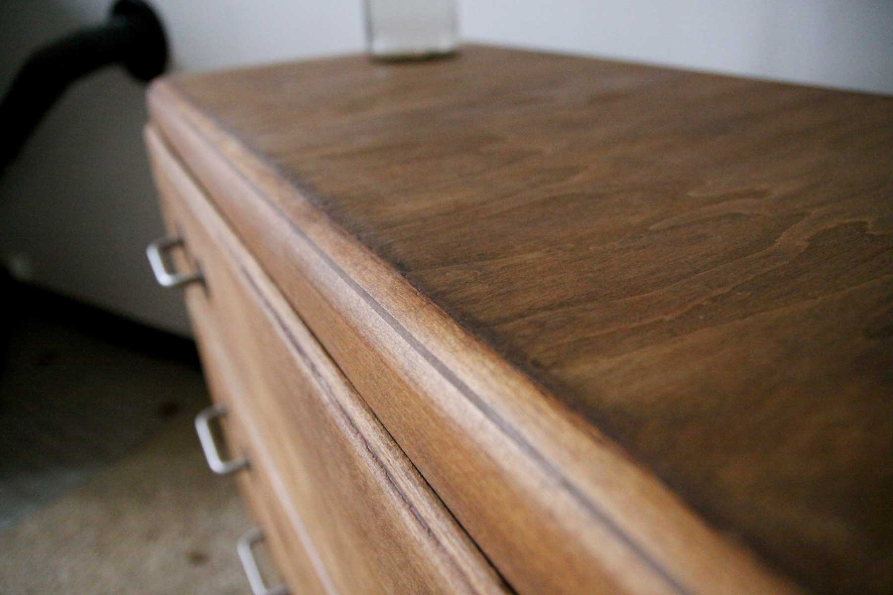 Commode art déco en bois