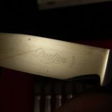 Service de 12 couteaux de table orfèvre Deetjen en écrin