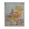Old school map Vidal Lablache N29 of the Netherlands / Mappemonde N2