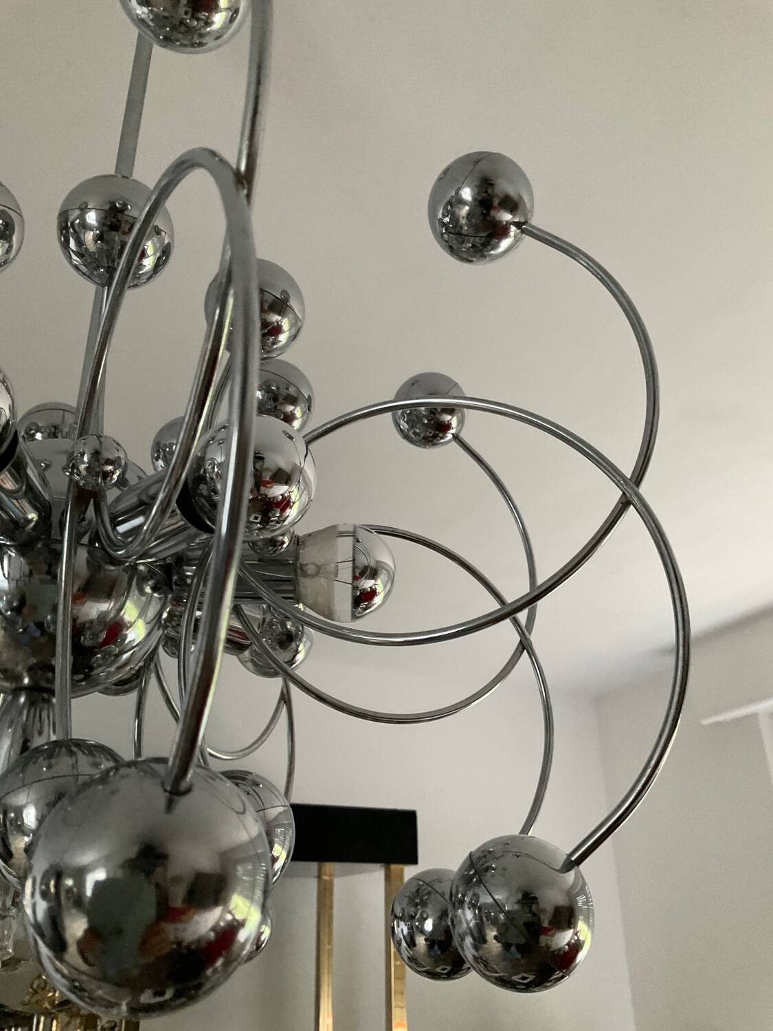 Vintage Sputnik chandelier from the 60s-70s