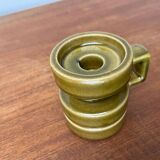 Mid-century West German pottery candlestick WGP by Cari Zalloni for Steuler, 1960s.