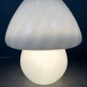 Vintage 'swirl' mushroom lamp