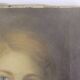 Antique signed painting portrait of a girl oil on canvas 1880 BM1N
