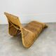 Sunbathing chair Karlskrona by Karl Malmvall for Ikea rattan