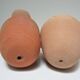 Four bells for seedlings in vintage terracotta