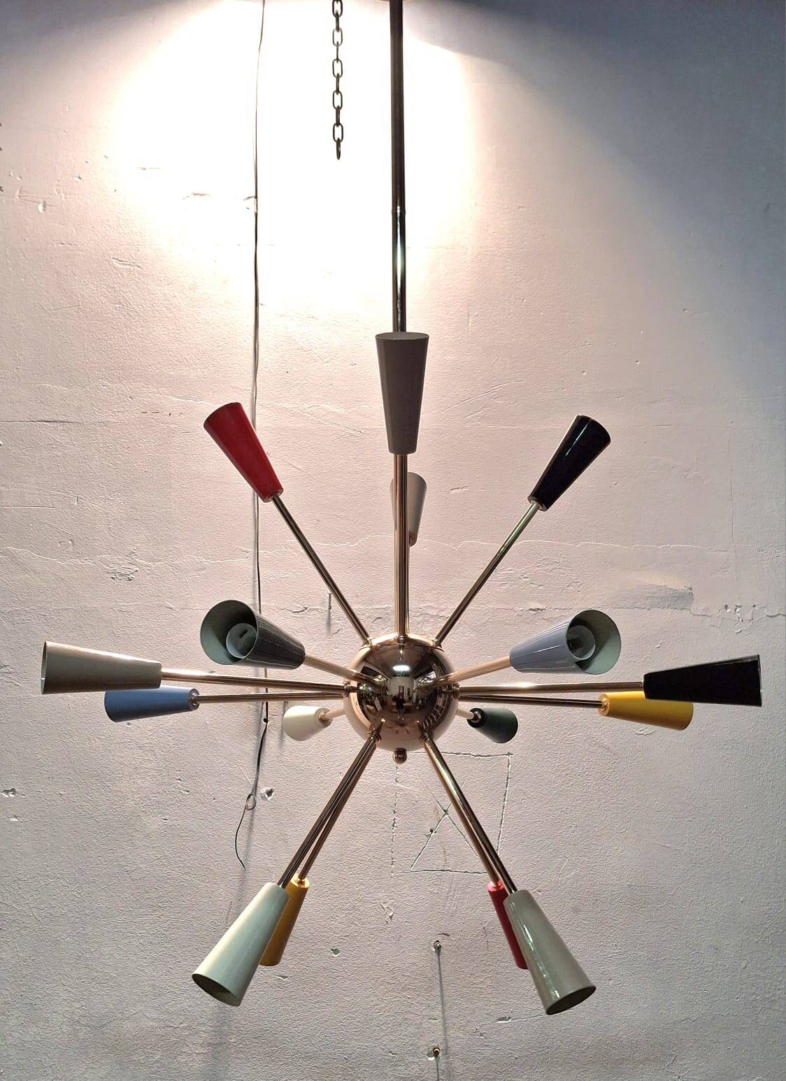 Lampadario Sputnik anni 70