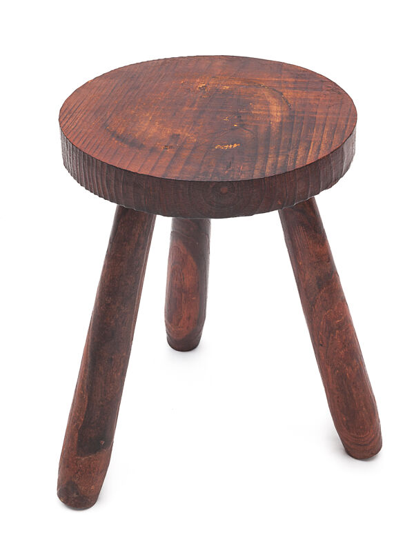 Tabouret tripode espagnol