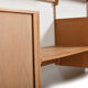 Wall system in oak by Kai Kristiansen for Feldballe Møbelfabrik