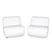 20thC ITALIAN PAIR OF BOOMERANG LOUNGE CHAIRS BY RODOLFO BONETTO FOR B-LINE