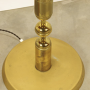 Vintage brass floor lamp | Kamenicky Senov