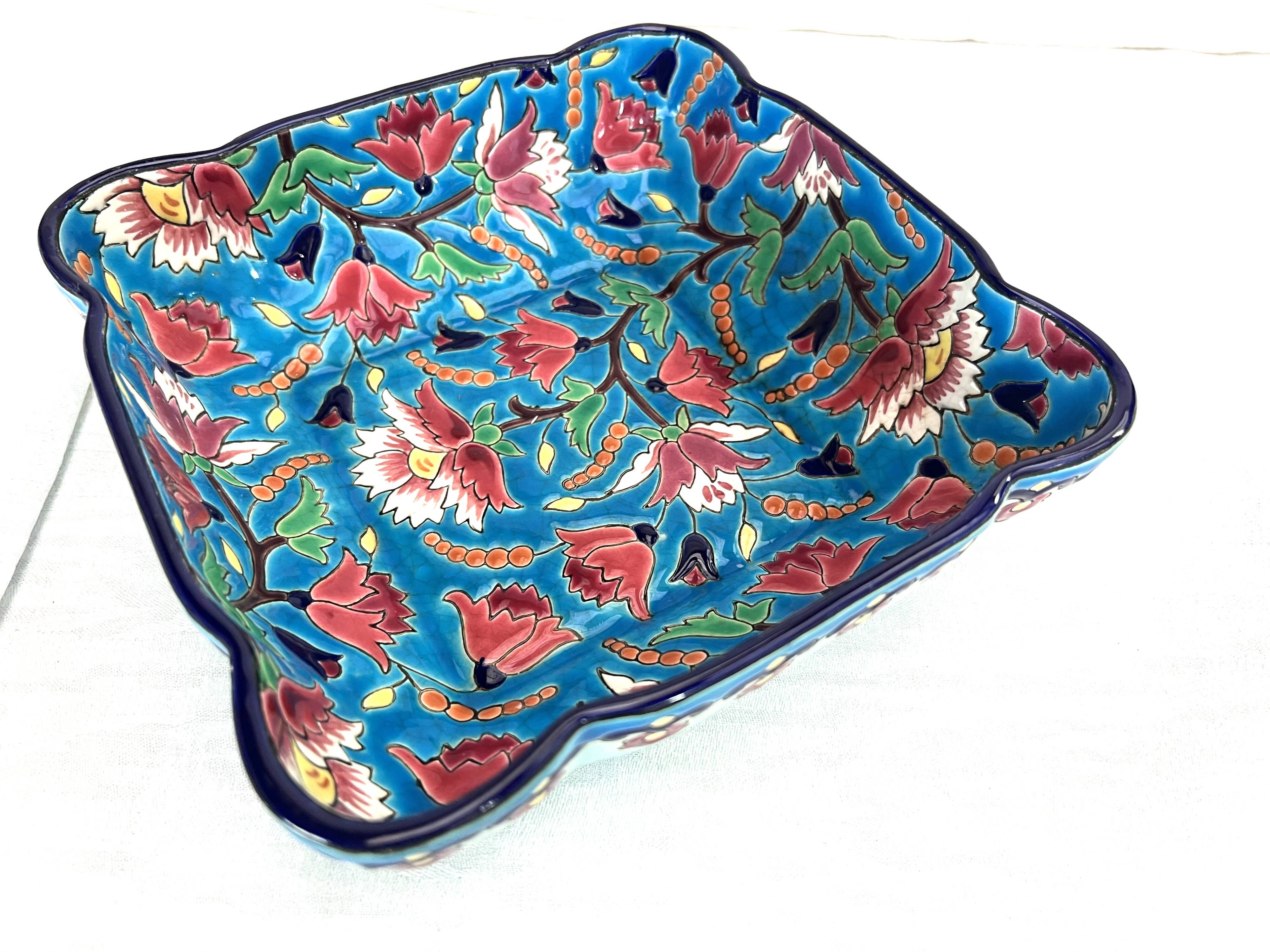 Longwy enamelled earthenware cup