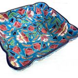 Longwy enamelled earthenware cup