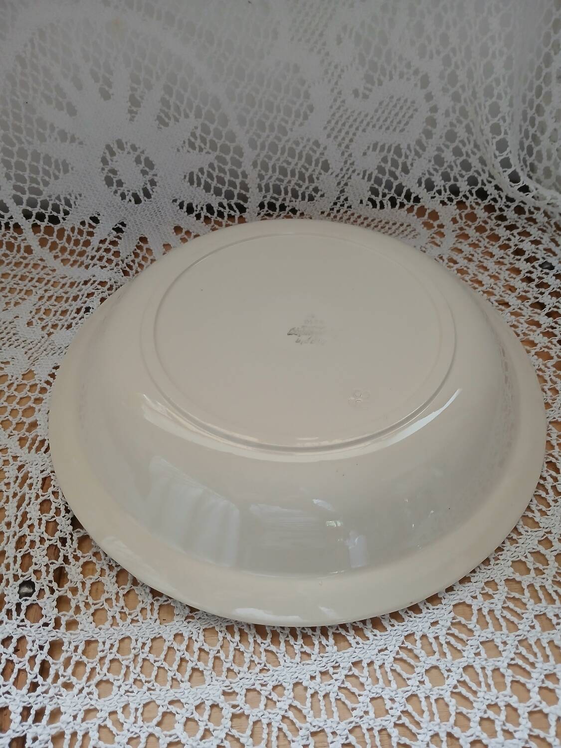Old Sarreguemines "Arromanches" dish
