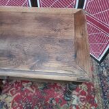 Side table or wooden desk classic style turned legs