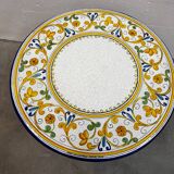 Outdoor table signed Grandi Maioliche Ficola hand-painted Italy