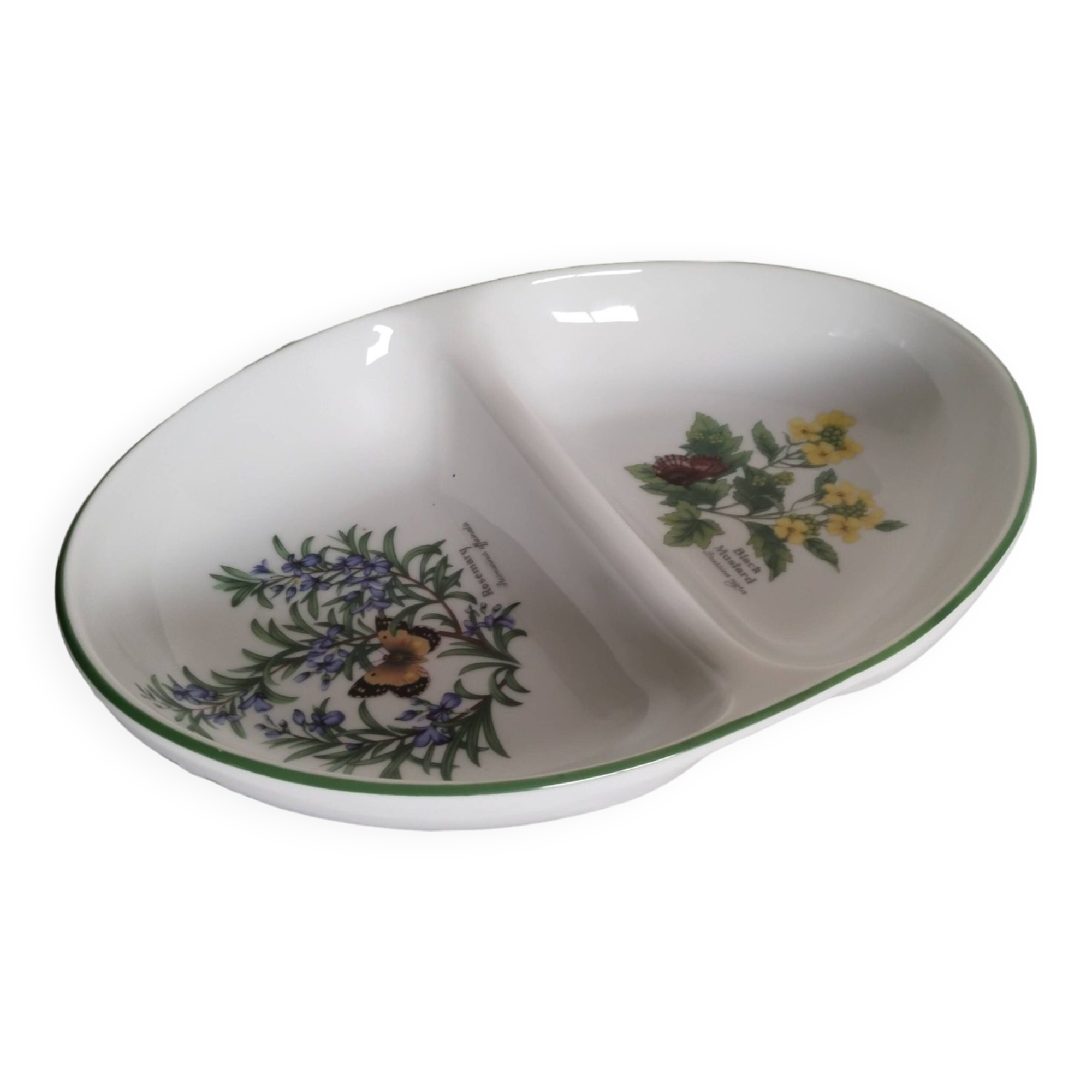Royal Worchester Herbs English Porcelain Dish