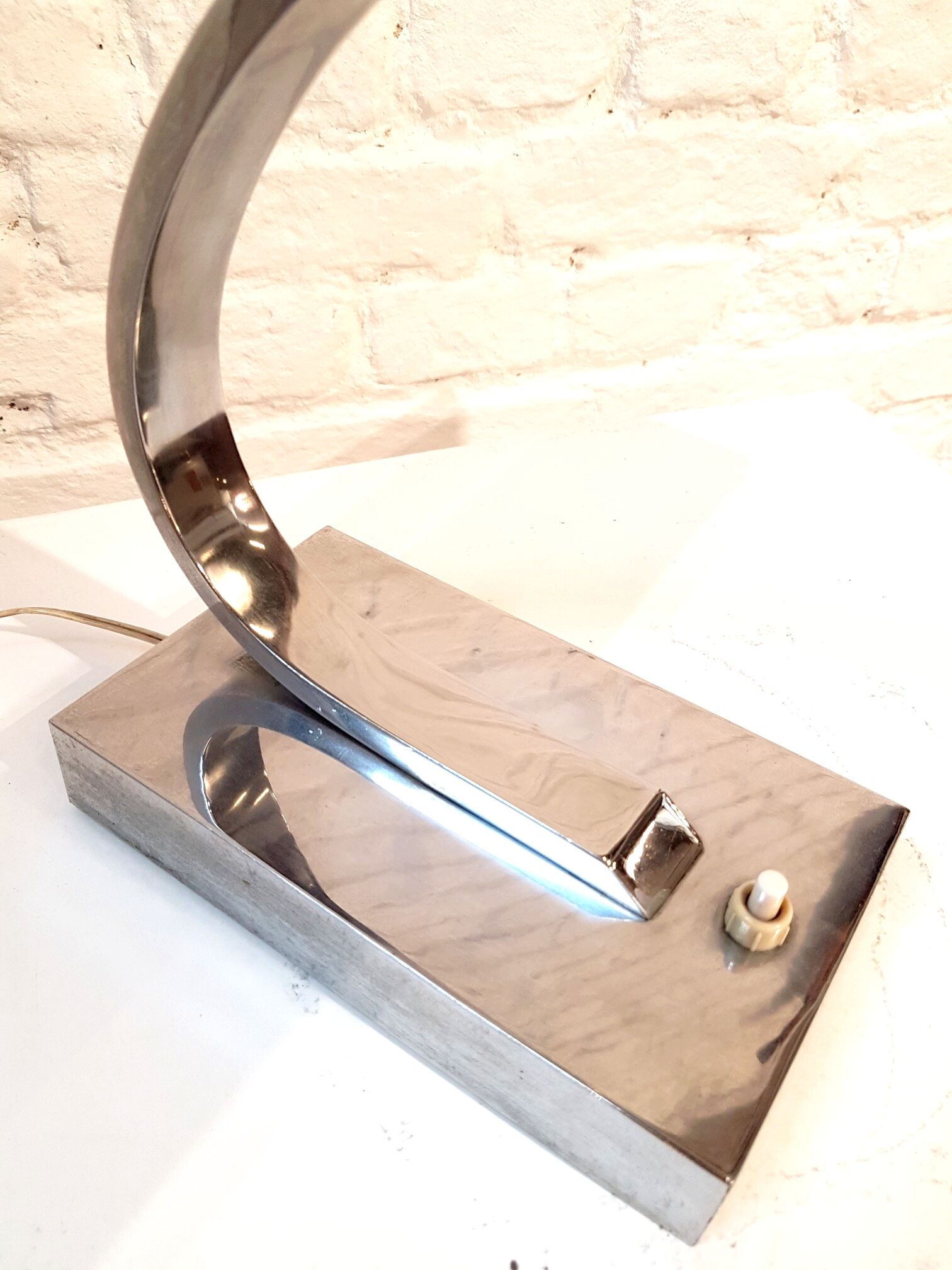 Desk lamp bahaus chrome Ca. 1930