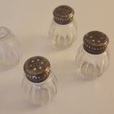 Lot of 4 salt shakers Goldsmith Christofle around 1930