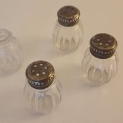 Lot of 4 salt shakers Goldsmith Christofle around 1930