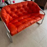 Vintage 70s sofa/bench