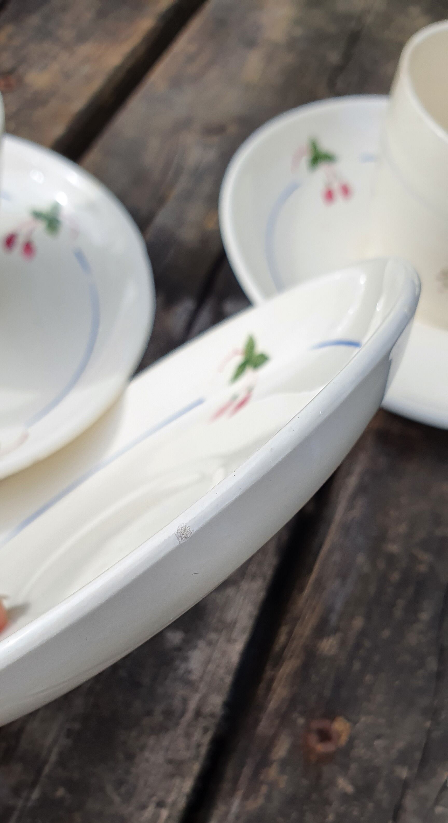 Sarreguemines coffee cups
