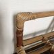 Fauteuil en rotin pour enfant