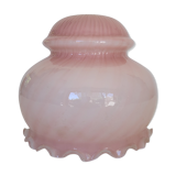 Suspension / abajour opaline pink